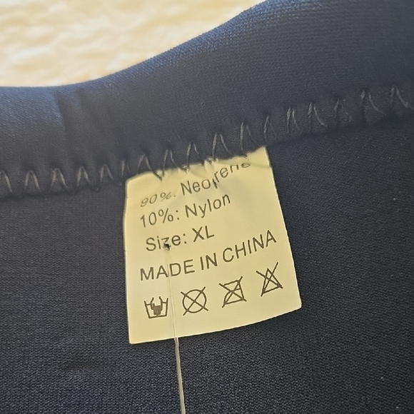 Black Neoprene Shorts - Picture 11 of 12